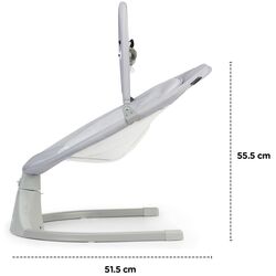 Детский шезлонг KinderKraft Luli (Grey) Thumb