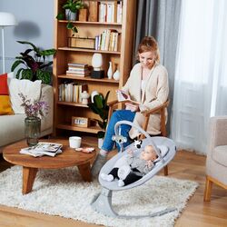 Детский шезлонг KinderKraft Luli (Grey) Thumb