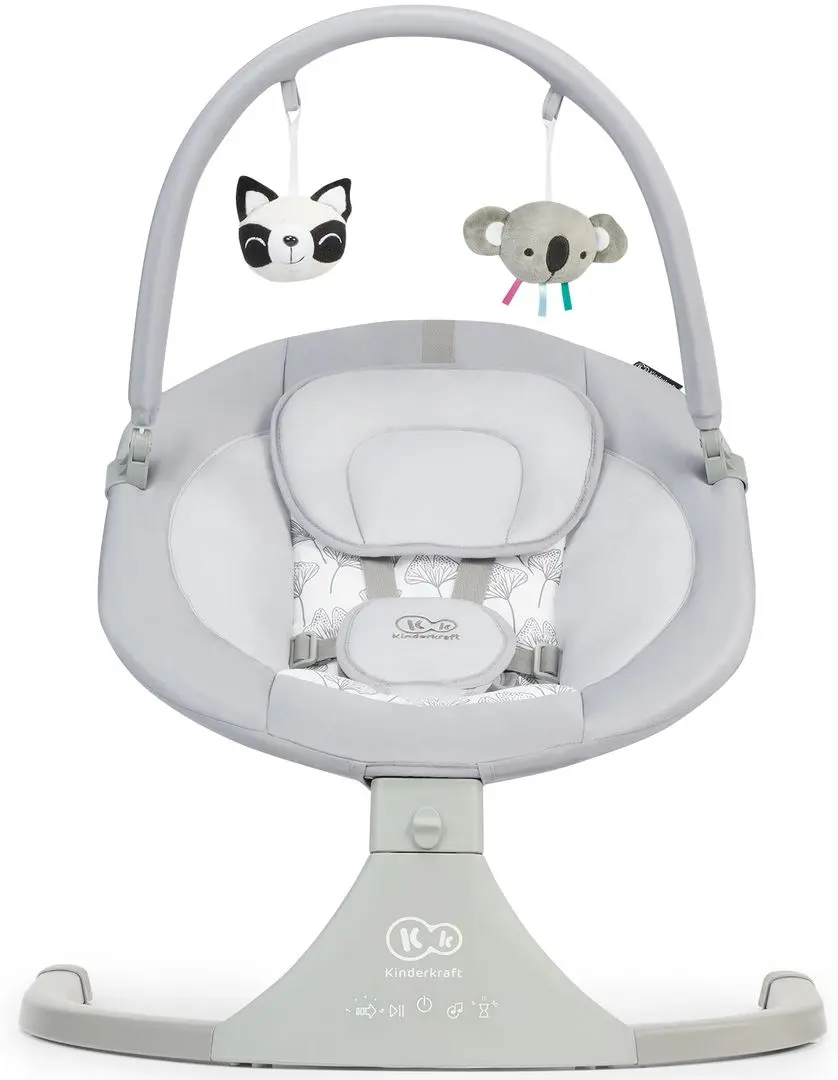 Детский шезлонг KinderKraft Luli (Grey)