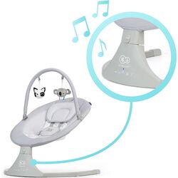 Детский шезлонг KinderKraft Luli (Grey) Thumb