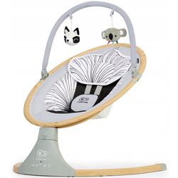 Sezlong pentru copii KinderKraft Lumi (Wooden/Grey)