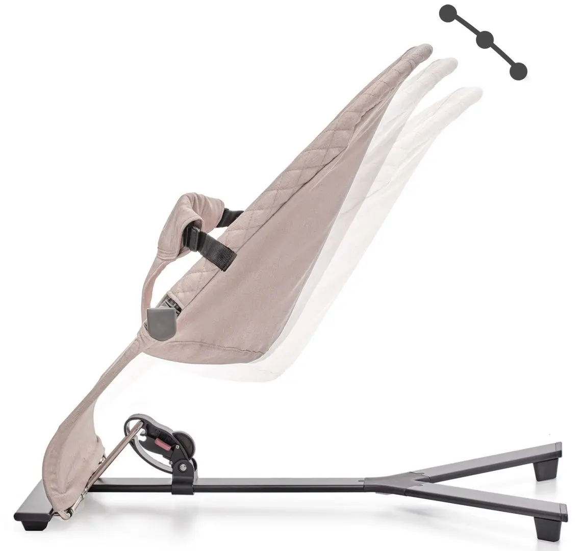 Детский шезлонг Kinderkraft Mimi (Beige) - 5