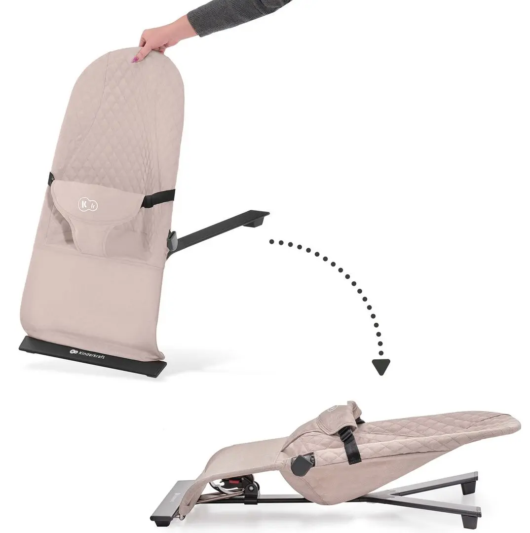 Детский шезлонг Kinderkraft Mimi (Beige) - 6