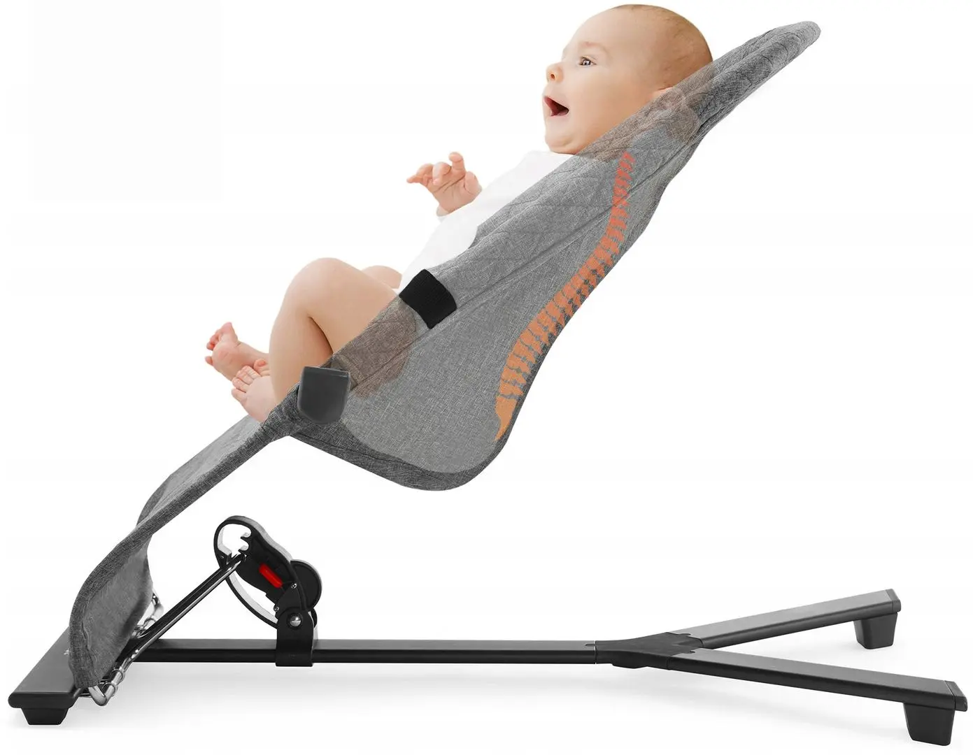 Scaun balansoar KinderKraft Mini KBMIMI00GRY0000 (Grey) - 6