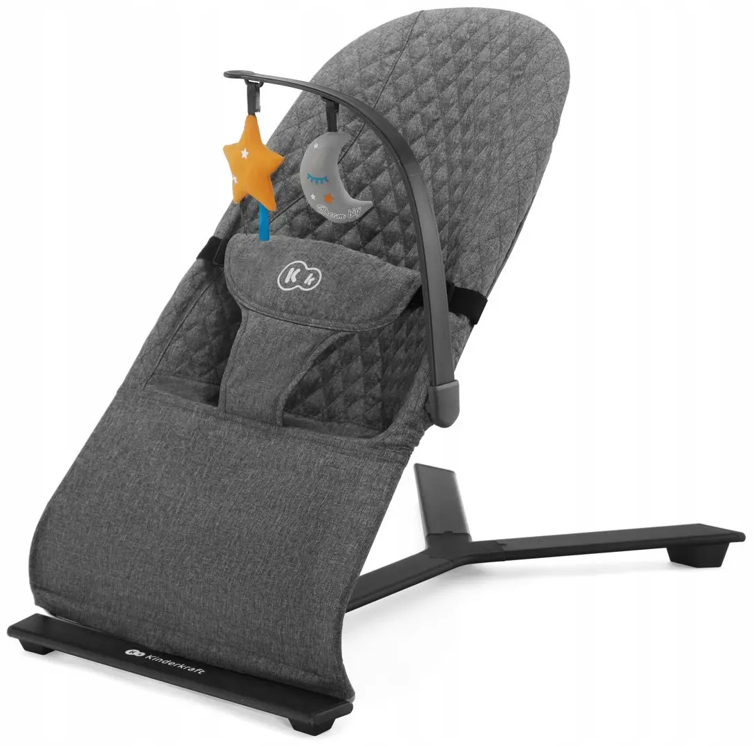 Scaun balansoar KinderKraft Mini KBMIMI00GRY0000 (Grey)