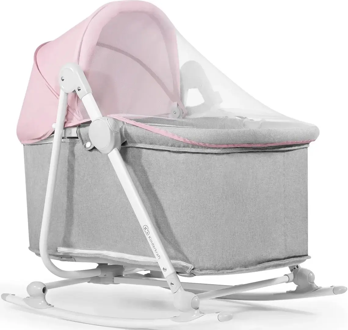 Sezlong pentru copii Kinderkraft Nola (Peony Pink) - 4