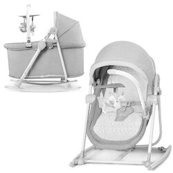 Колыбель-шезлонг 5в1 KinderKraft Nola (Stone Grey) Thumb