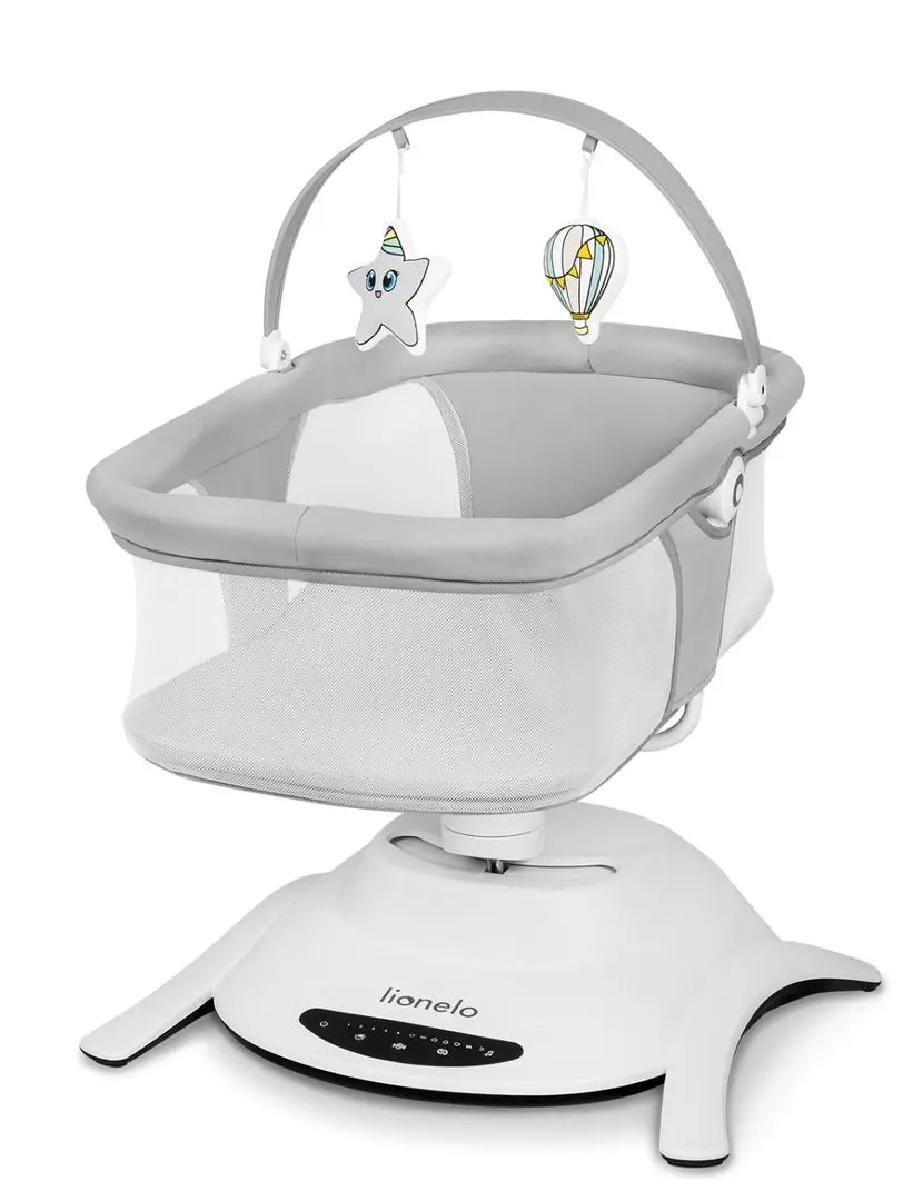 Sezlong pentru copii 2in1 Lionelo Bella (Gray Concrete)