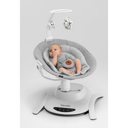 Sezlong pentru copii 2in1 Lionelo Bella (Gray Concrete) Thumb