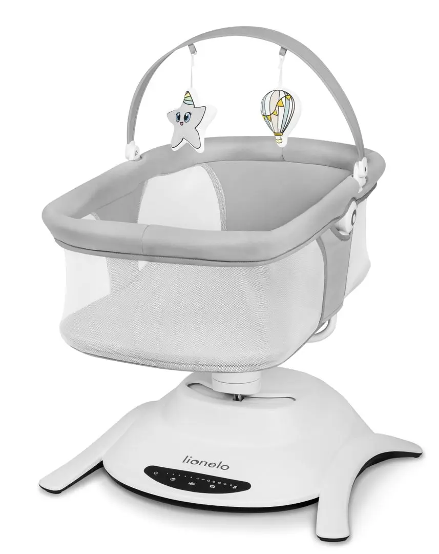 Sezlong pentru copii 2in1 Lionelo Bella (Gray Concrete)