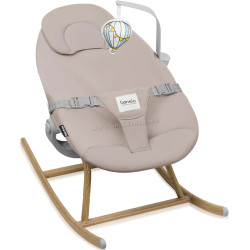 Детский шезлонг-качели Lionelo Dalia (Beige Sand)