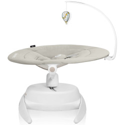 Sezlong-leagan pentru copii Lionelo Iris (Beige Sand) Thumb