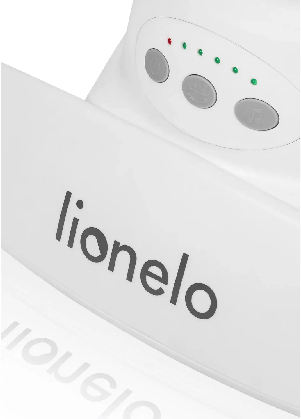 Детский шезлонг-качели Lionelo Iris (Grey Concrete)