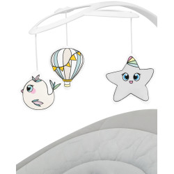 Sezlong-leagan pentru copii Lionelo Mell (Beige Sand) Thumb