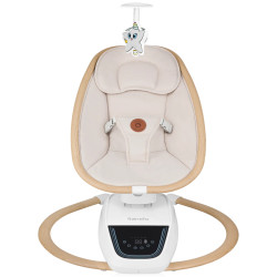 Sezlong-leagan pentru copii Lionelo Olivia (Beige Natural) Thumb