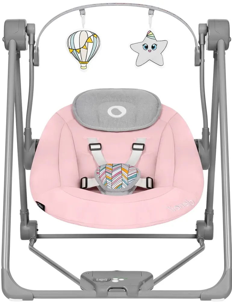Sezlong-leagan pentru copii Lionelo Otto (Pink Baby)