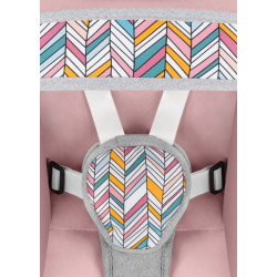 Sezlong-leagan pentru copii Lionelo Otto (Pink Baby) Thumb