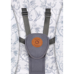 Sezlong-leagan pentru copii Lionelo Ralf (Grey/White) Thumb