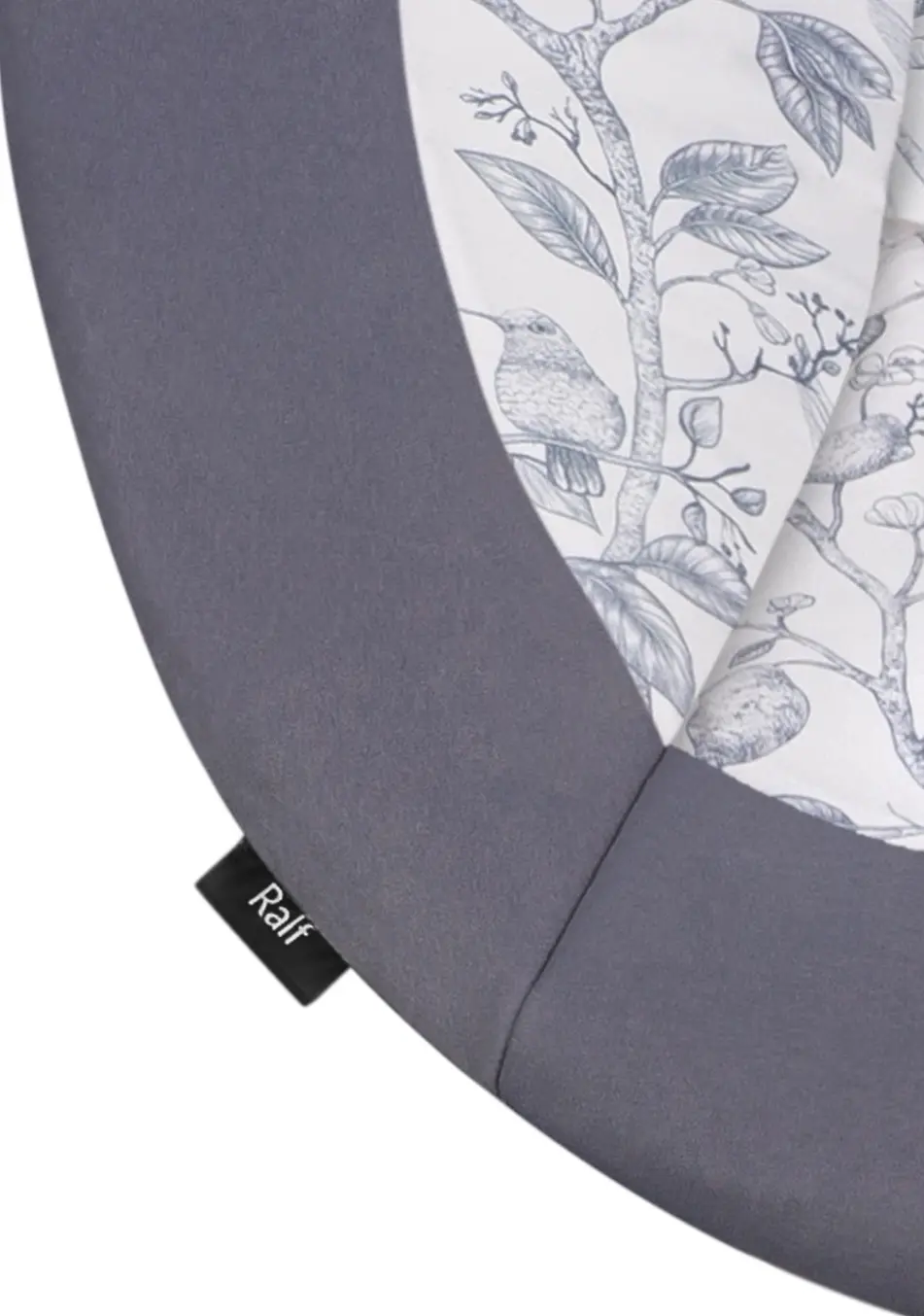 Sezlong-leagan pentru copii Lionelo Ralf (Grey/White)