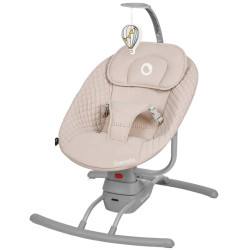 Sezlong-leagan pentru copii Lionelo Rio (Beige Latte)