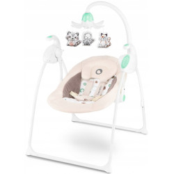 Sezlong-leagan pentru copii Lionelo Robin (Beige) Thumb