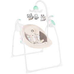 Sezlong-leagan pentru copii Lionelo Robin (Beige)