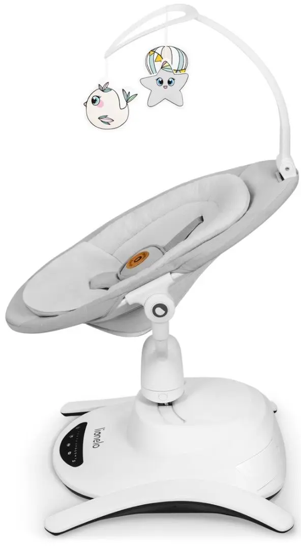 Sezlong pentru copii Lionelo Bella (Grey Concrete)