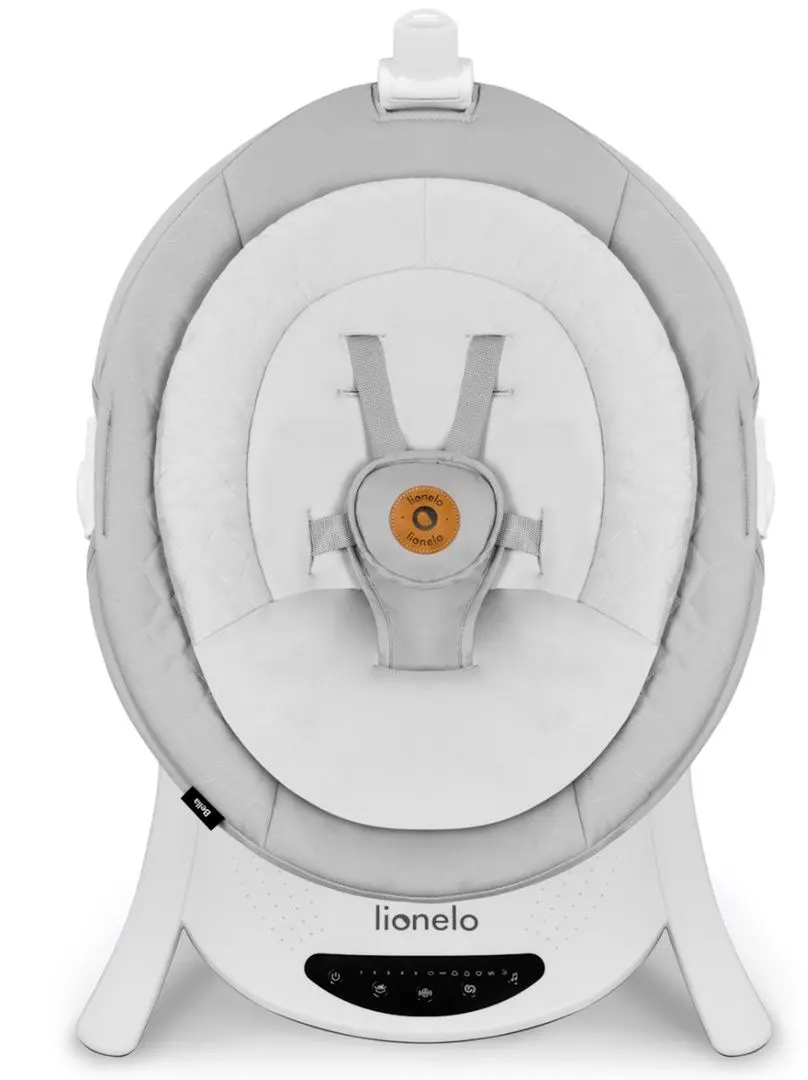 Sezlong pentru copii Lionelo Bella (Grey Concrete)