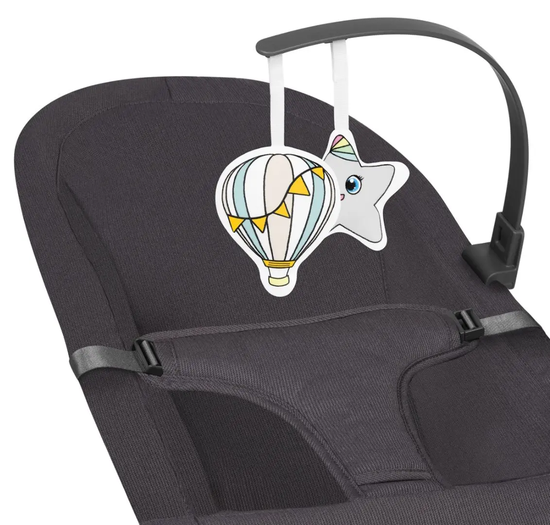 Sezlong pntru copii Lionelo June (Grey Stone)