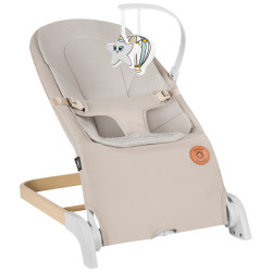 Sezlong pentru copii Lionelo Liliac (Beige Sand)