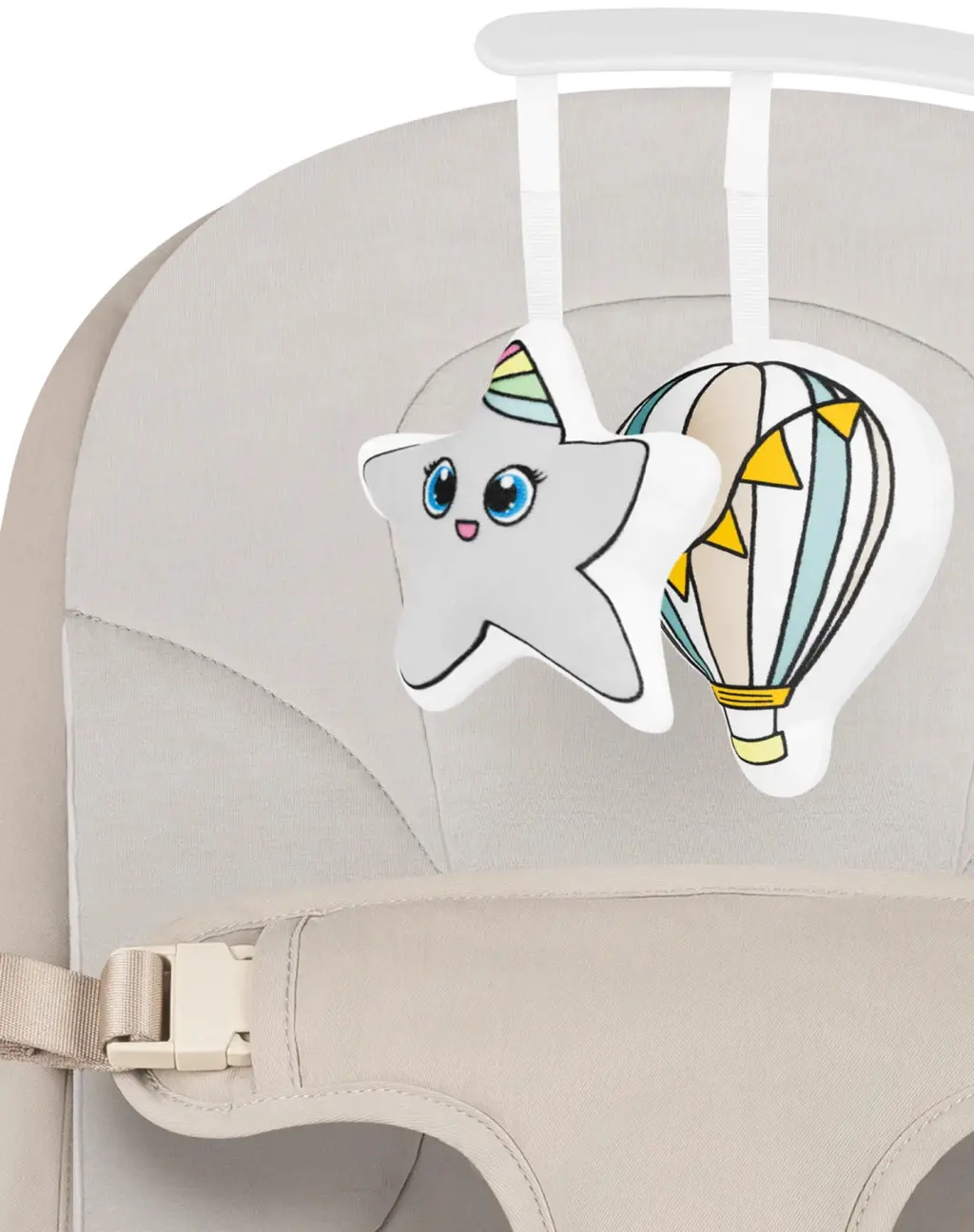 Sezlong pentru copii Lionelo Liliac (Beige Sand)