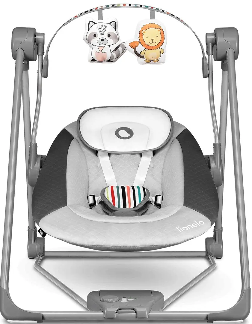 Sezlong pentru copii Lionelo Otto (Cozy Grey)