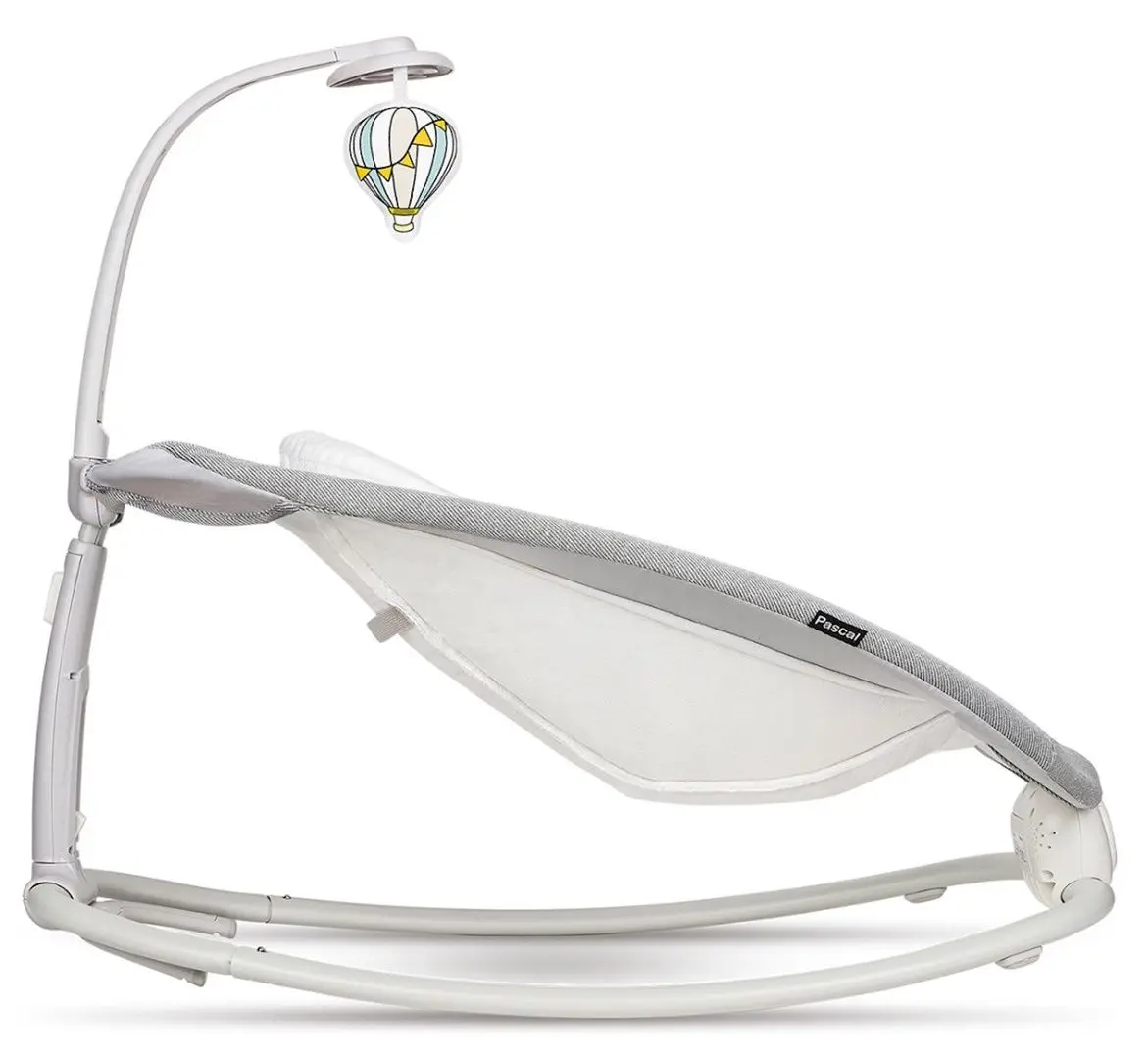 Sezlong pentru copii Lionelo Pascal (Grey Dove)