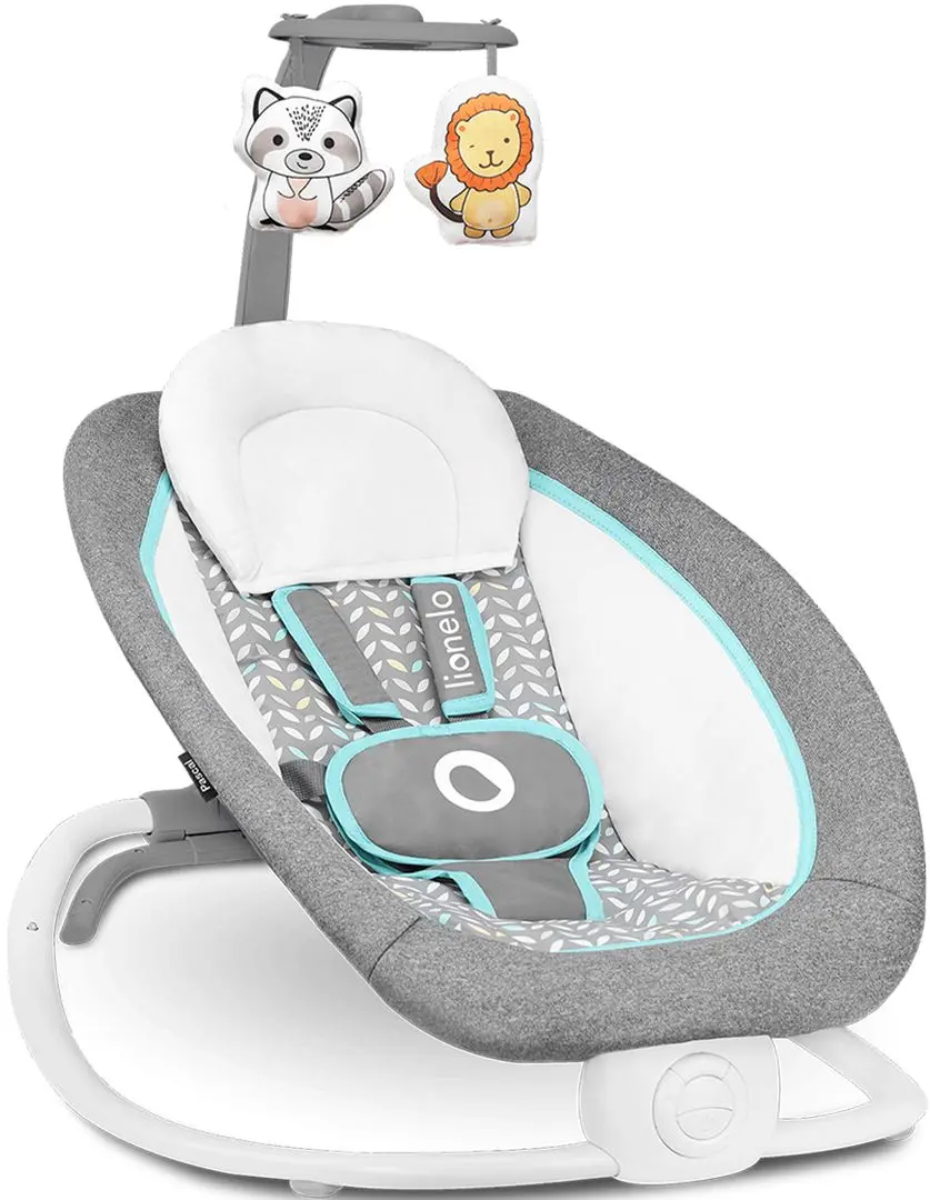 Детский шезлонг Lionelo Pascal (Grey Scandi)