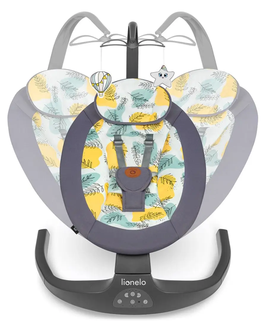 Sezlong pentru copii Lionelo Ralf (Grey Concrete)