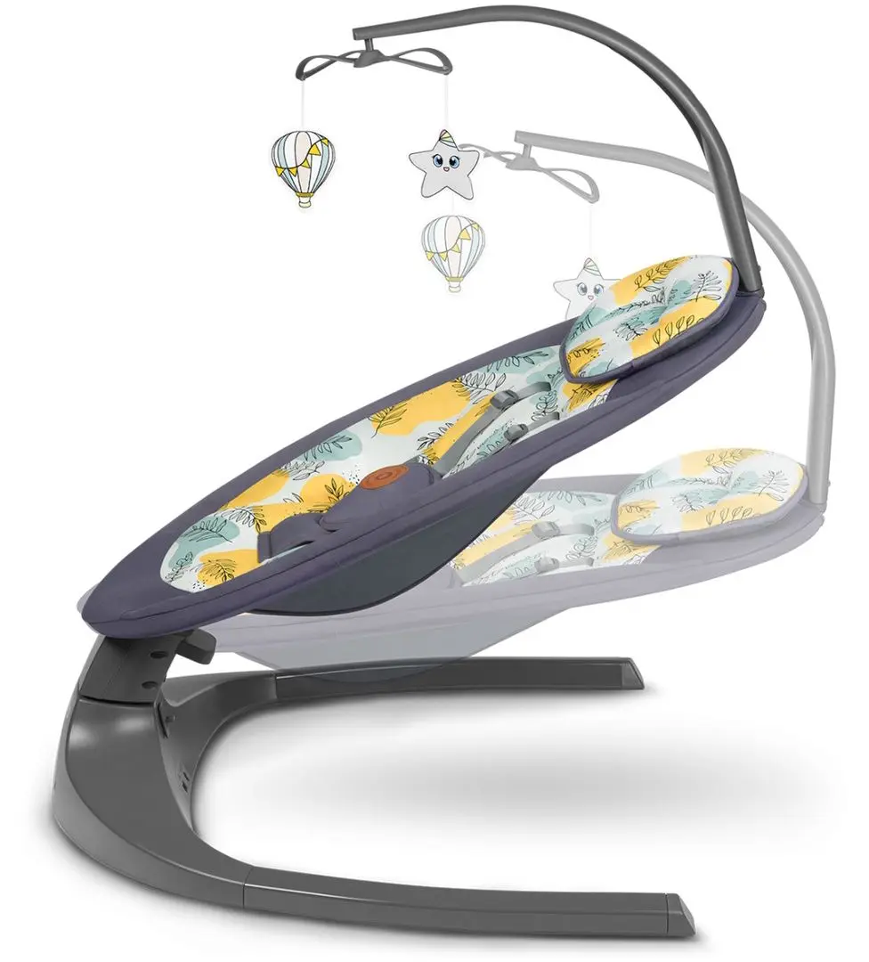 Sezlong pentru copii Lionelo Ralf (Grey Concrete)