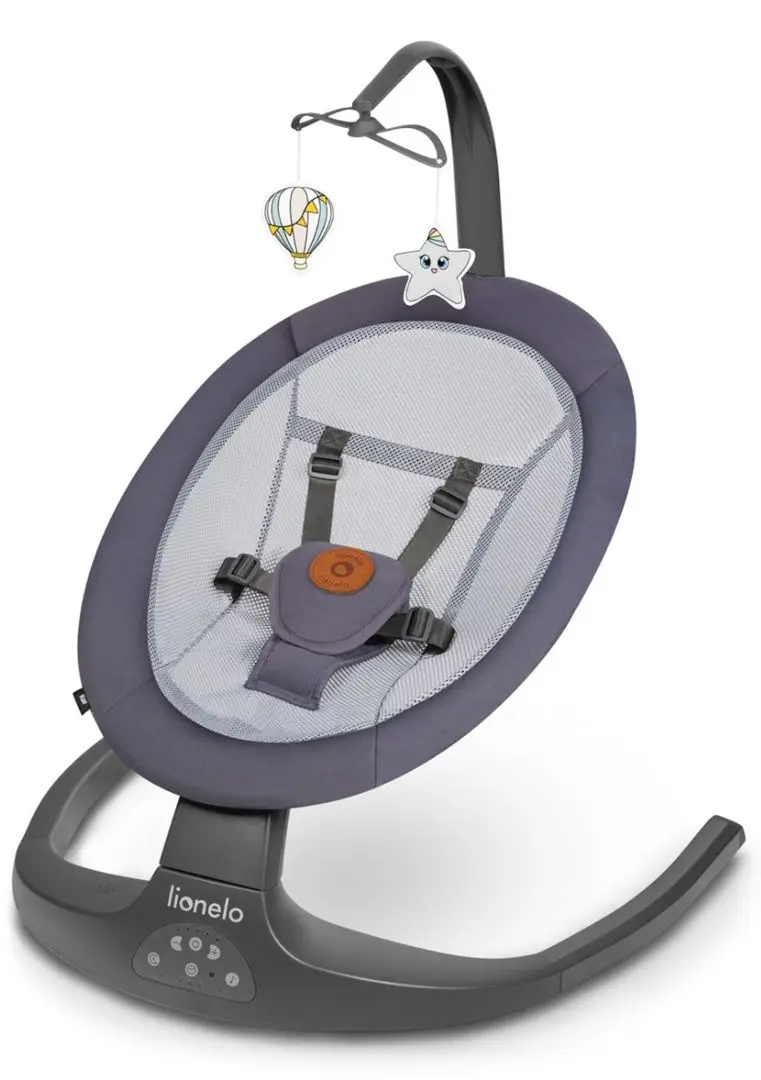 Sezlong pentru copii Lionelo Ralf (Grey/Graphite)