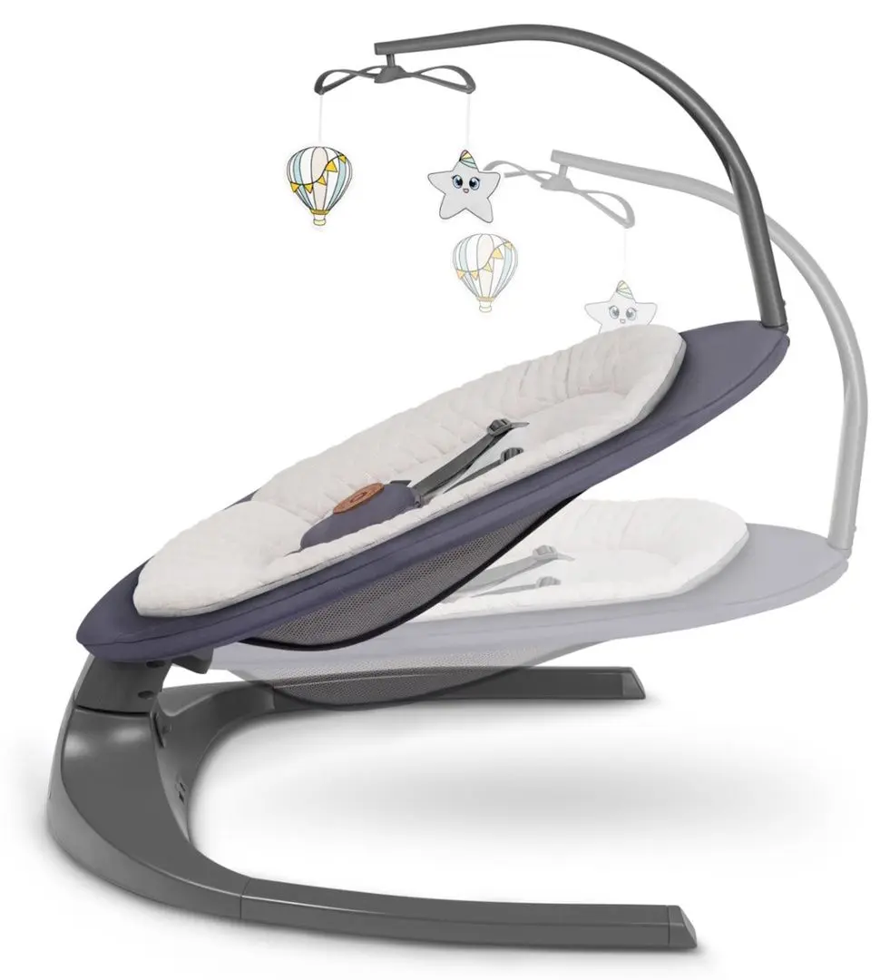 Sezlong pentru copii Lionelo Ralf (Grey/Graphite)