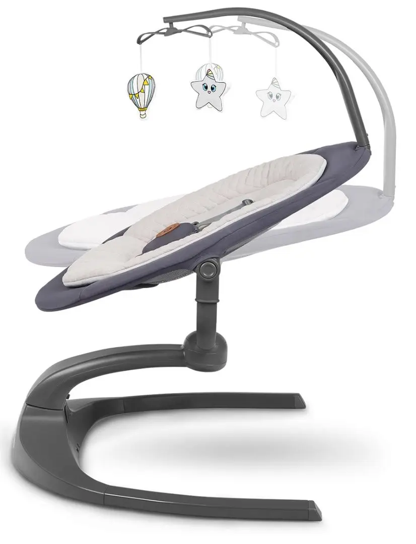 Sezlong pntru copii Lionelo Rina (Grey Concrete)