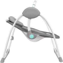 Sezlong pentru copii Lionelo Ruben (Stone Grey/Turquoise) Thumb