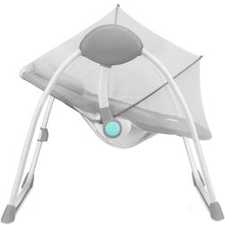 Sezlong pentru copii Lionelo Ruben (Stone Grey/Turquoise) Thumb