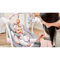 Sezlong pentru copii Lionelo Ruben (Stone Grey/Turquoise) Thumb