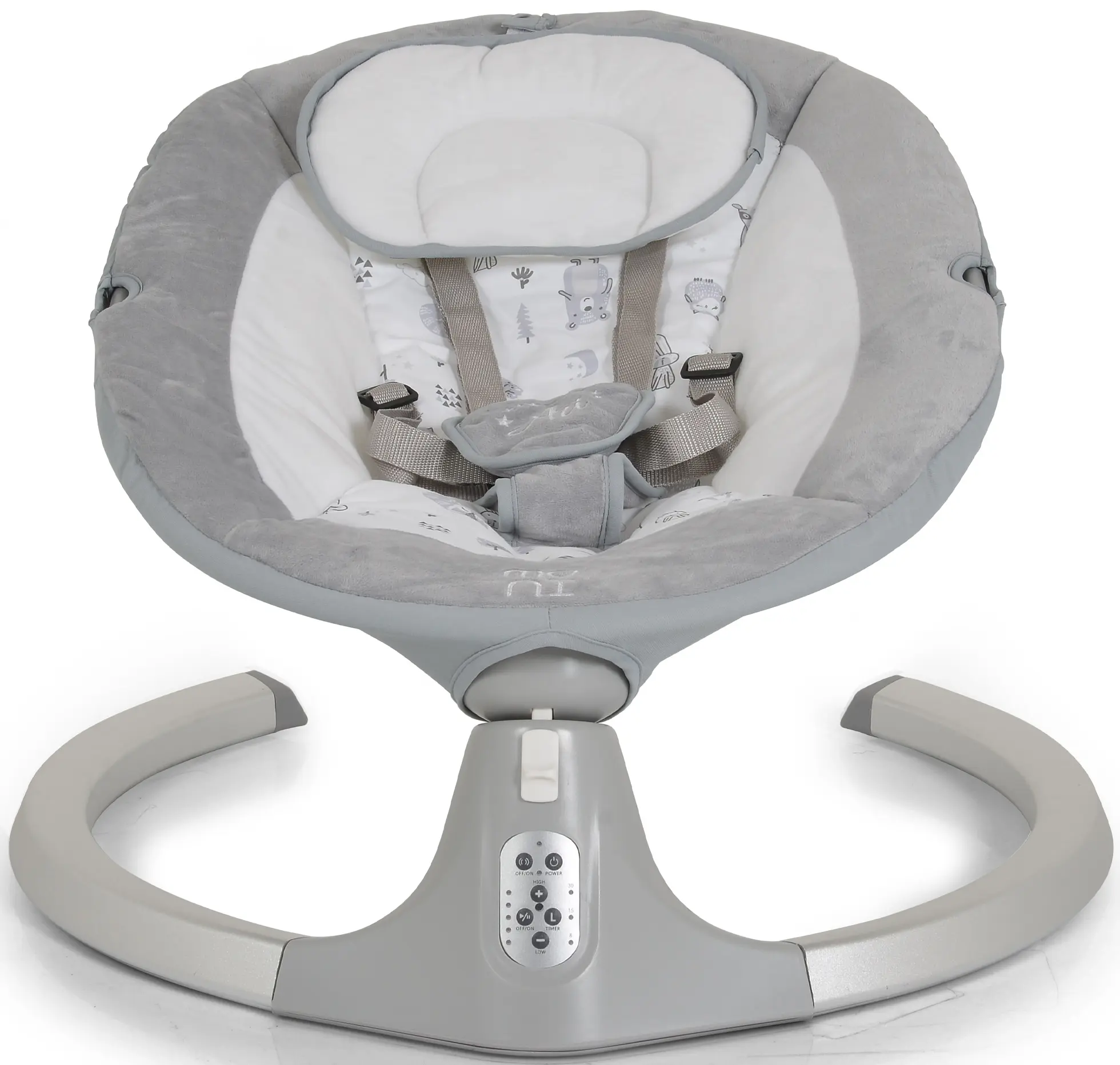 Sezlong-leagan pentru copii Moni Ari (Grey)