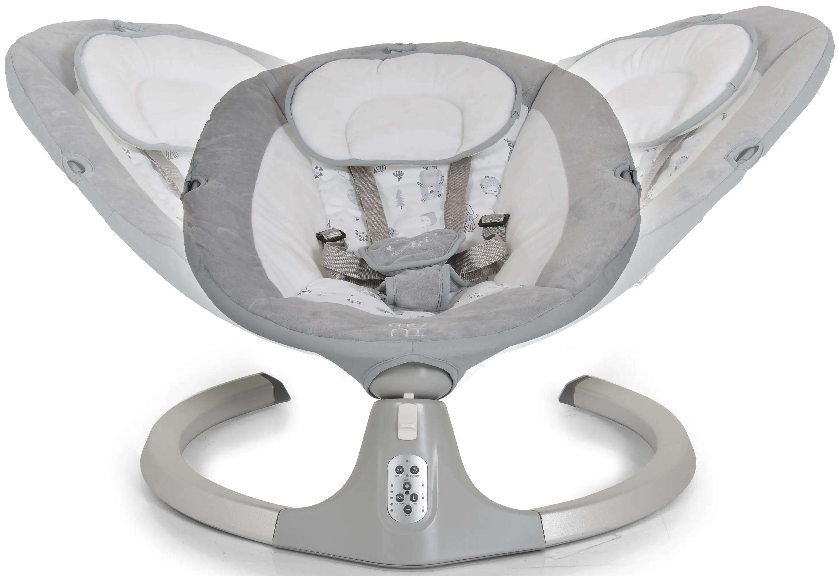 Sezlong-leagan pentru copii Moni Ari (Grey)