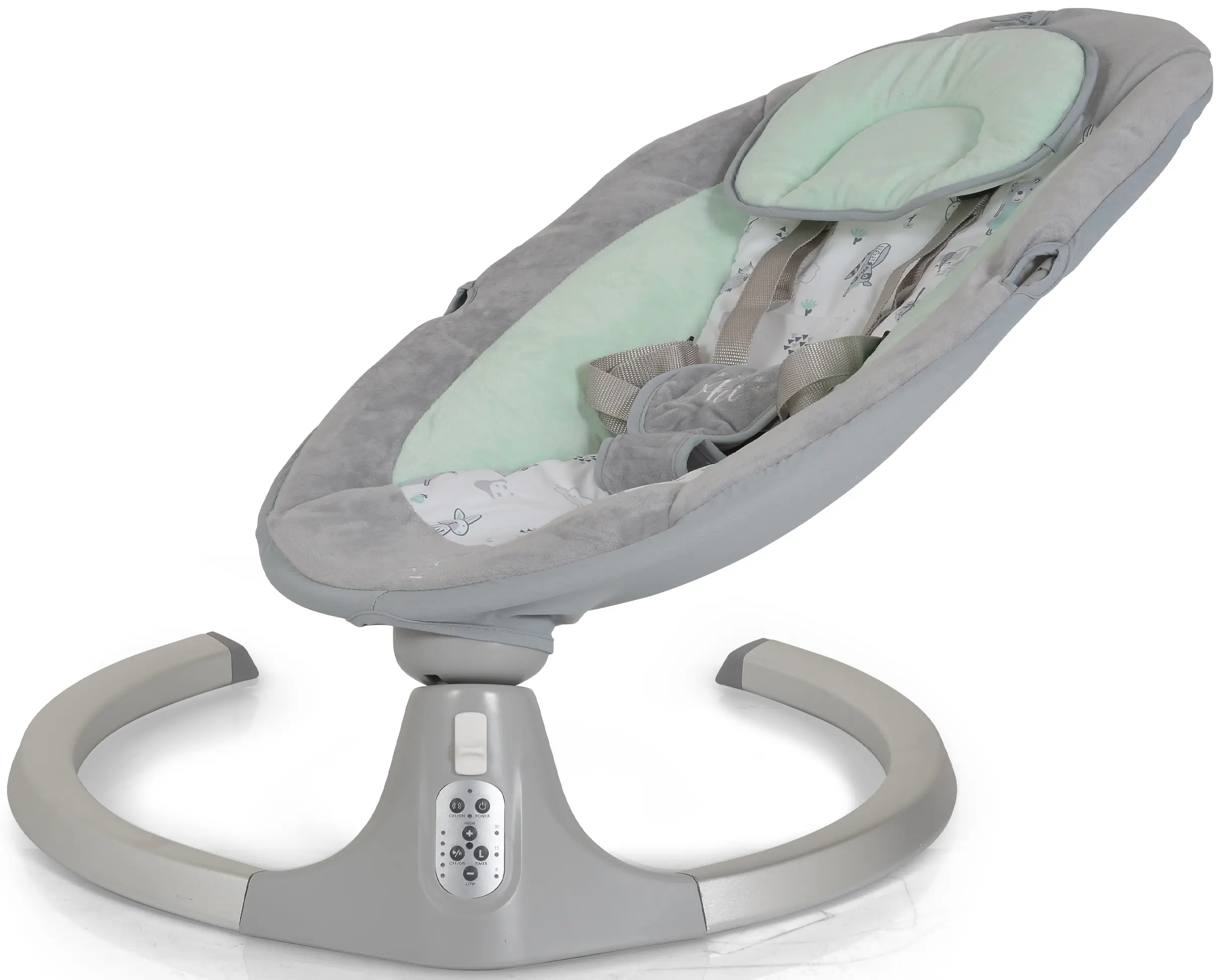 Sezlong-leagan pentru copii Moni Ari (Mint)