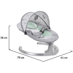 Sezlong-leagan pentru copii Moni Ari (Mint) Thumb