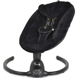 Sezlong-leagan pentru copii Moni Clarissa (Black) Thumb