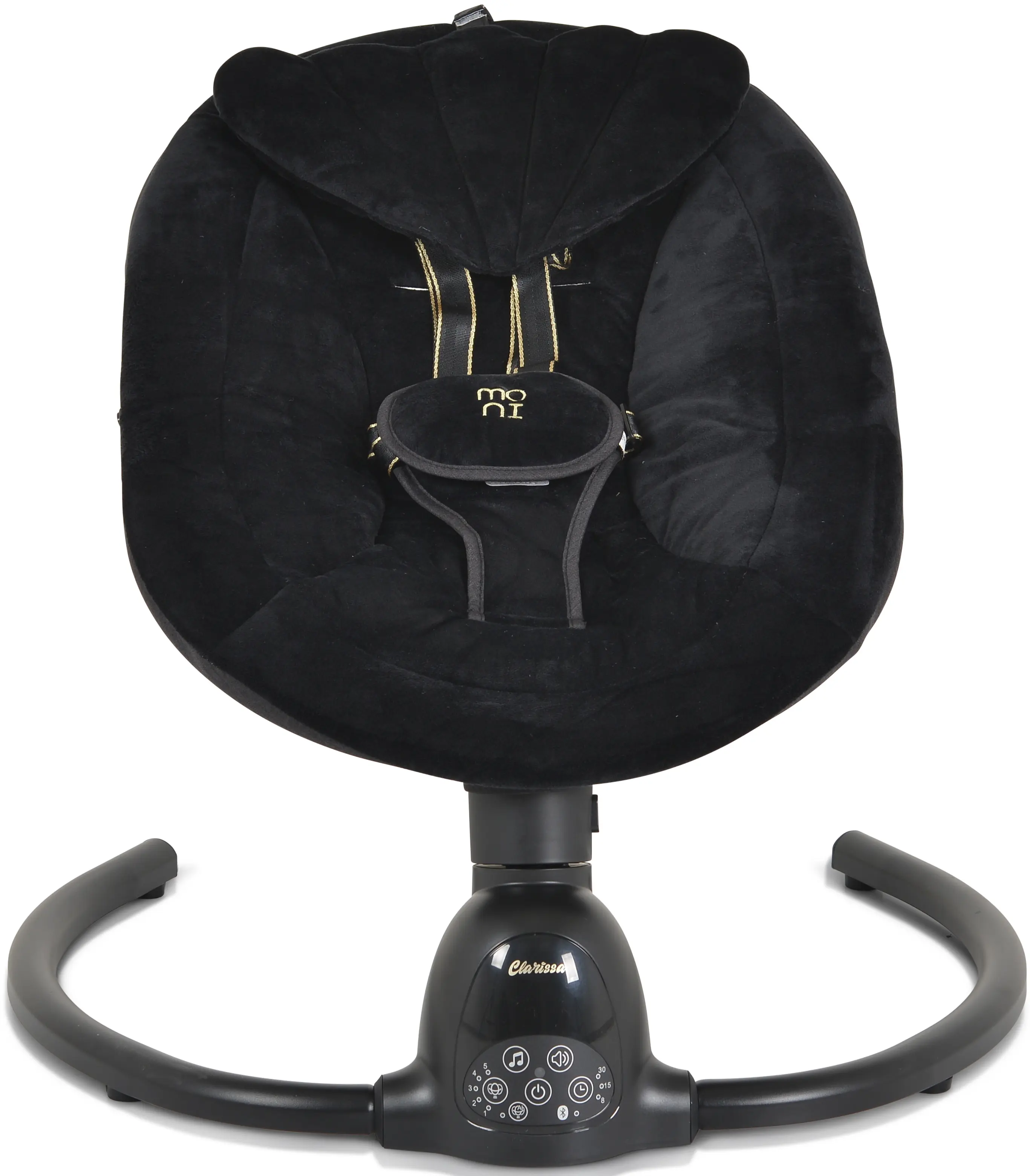 Sezlong-leagan pentru copii Moni Clarissa (Black)