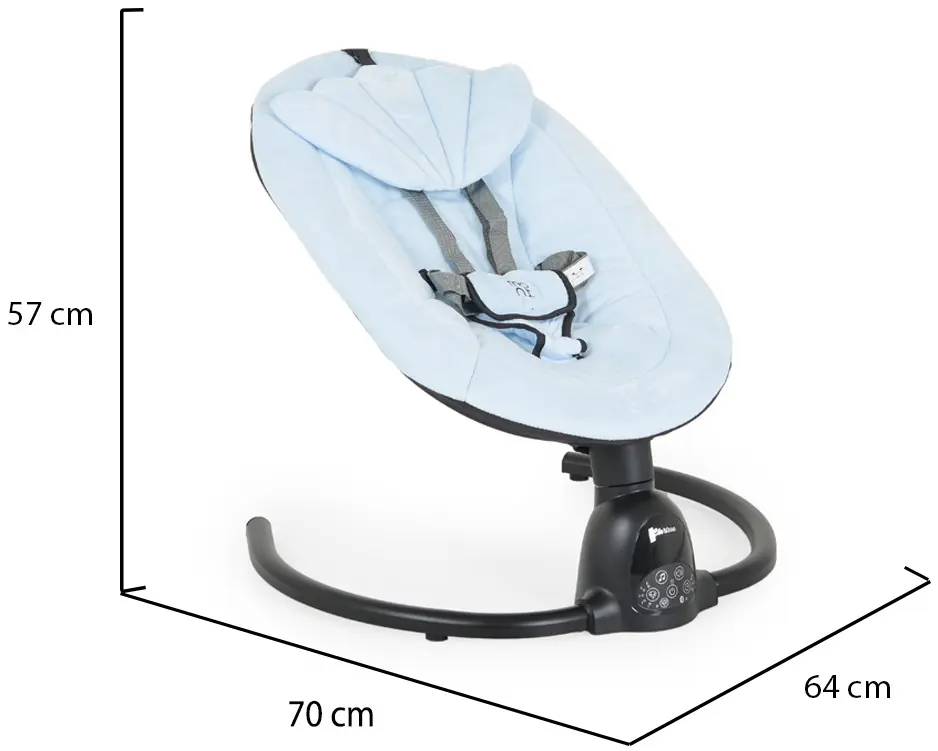 Sezlong-leagan pentru copii Moni Clarissa (Blue)