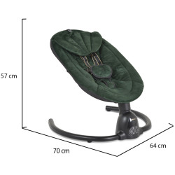 Sezlong-leagan pentru copii Moni Clarissa (Green) Thumb